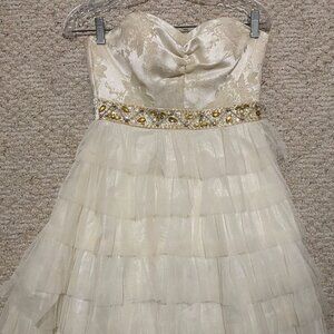 Strapless Formal Dress